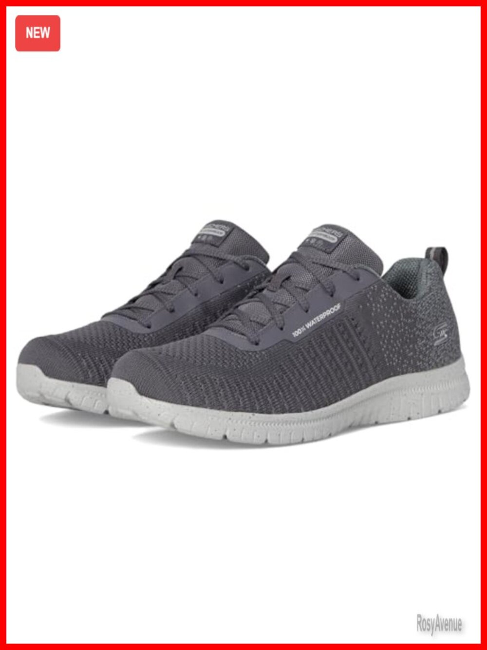 Waterproof Athletic Fashion Sneakers with Breathe Easy Technology